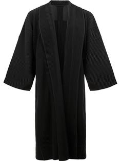 pleated kimono coat Homme Plissé Issey Miyake