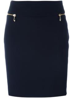 zipped pockets pencil skirt  Versace Collection