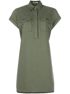 military shirt dress T By Alexander Wang