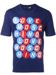 logo print T-shirt Love Moschino