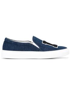 LA denim slip-on sneakers Joshua Sanders