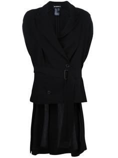 sleeveless belted jacket Ann Demeulemeester