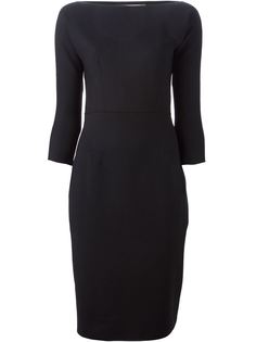платье с вырезом лодочкой  Dsquared2