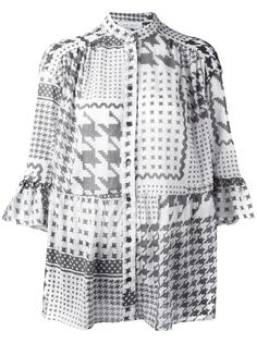 houndstooth print shirt  Iro