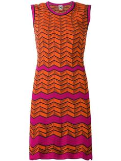 geometric pattern knitted dress M Missoni