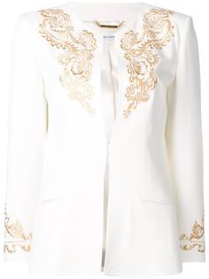 gold-tone detail jacket Alberta Ferretti
