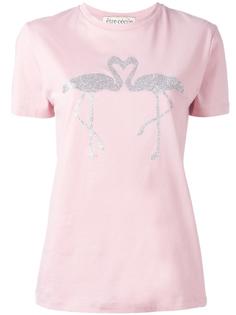 flamingo metallic print T-shirt Être Cécile