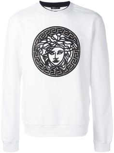 embroidered Medusa sweatshirt Versace