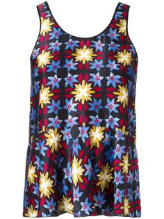 patterned vest top Forte Forte