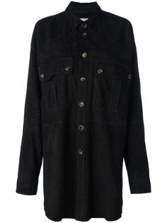 leather shirt jacket  Faith Connexion