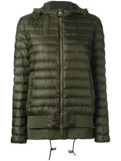 layered hem hooded jacket Moncler
