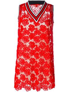 floral lace V-neck dress Hilfiger Collection