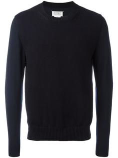 contrast knit front jumper Maison Margiela