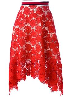 asymmetric lace skirt Hilfiger Collection