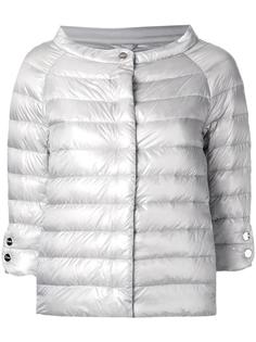 collarless down jacket Herno