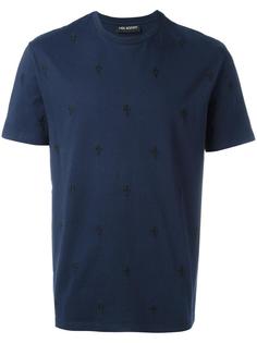 fleur-de-lis embroidered T-shirt Neil Barrett