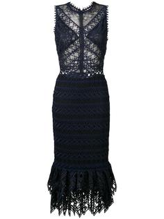 fitted crochet dress Jonathan Simkhai