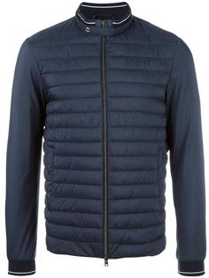 padded panel zipped jacket Herno