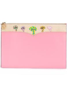 beaded mushroom clutch Olympia Le-Tan