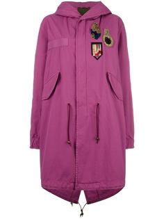 multi patch hooded coat Mr &amp; Mrs Italy