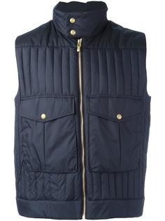 quilted pockets vest Moncler Gamme Bleu