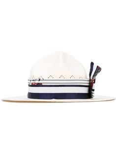 striped strap hat Antonio Marras