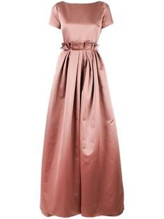 pleated trim fitted dress  Rochas