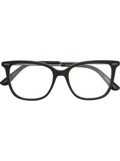 очки в квадратной оправе Bottega Veneta Eyewear