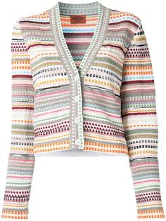V-neck striped cardigan Missoni