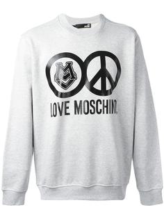 толстовка с принтом Love Moschino
