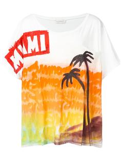 beach print T-shirt Faith Connexion