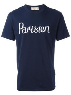 футболка Parisien Maison Kitsuné