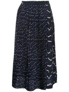 printed pleat skirt  Markus Lupfer