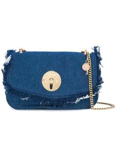 джинсовая сумка на плечо с бахромой See By Chloé