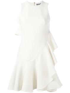 ruffled mini dress Alexander McQueen