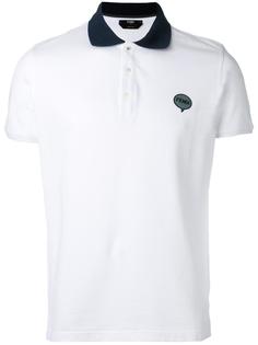 contrast collar polo shirt Fendi