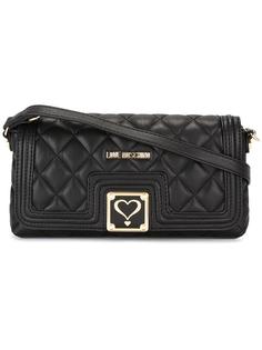 стеганый клатч Love Moschino