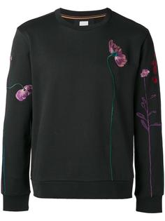 floral embroidery sweatshirt Paul Smith