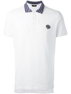 striped collar polo shirt Fendi