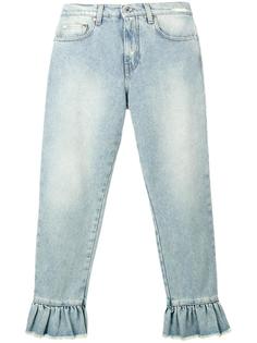 укороченные джинсы MSGM