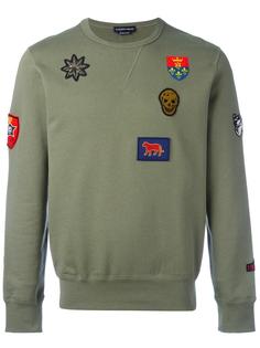 badge applique sweatshirt Alexander McQueen