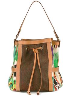 embroidered trim tote  Etro