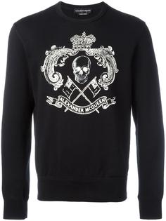 skull print  sweatshirt  Alexander McQueen