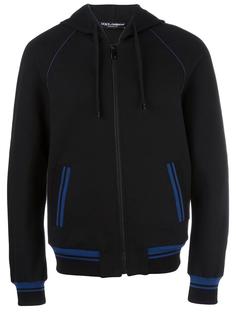 striped trim hoodie Dolce &amp; Gabbana