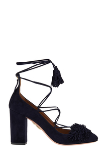 Замшевые туфли  Wild  Pump Aquazzura