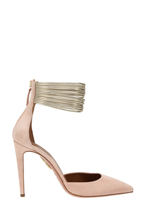 Замшевые туфли Hello Lover Aquazzura