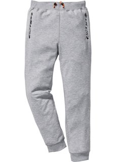 Функциональные трикотажные брюки Slim Fit (черный) Bonprix