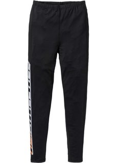 Функциональные спортивные брюки (серый меланж) Bonprix
