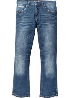 Джинсы-стретч Bootcut, cредний рост (N) (темно-синий) Bonprix