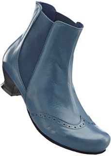 Удобные кожаные полусапожки (дымчато-розовый) Bonprix
